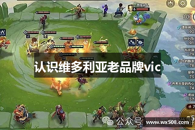 认识维多利亚老品牌vic